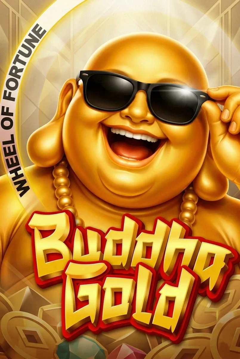 Buddha gold wheel of fortune